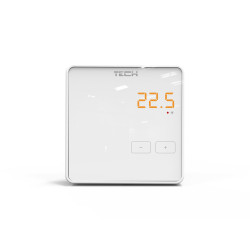 Bezprzewodowy regulator pokojowy 230V do listwy L-8 biały LED czujnik światła sterownik strefowy